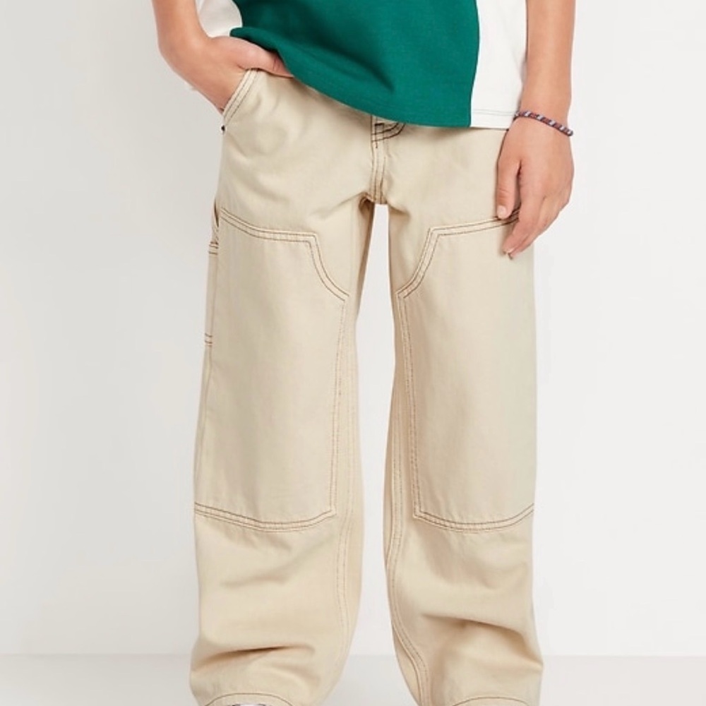 Old Navy Kids Tan Cargo Pants
